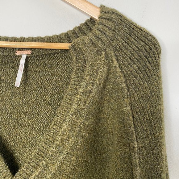 Free People Chunky Knit Bell Sleeve Sweater - Picture 6 of 8